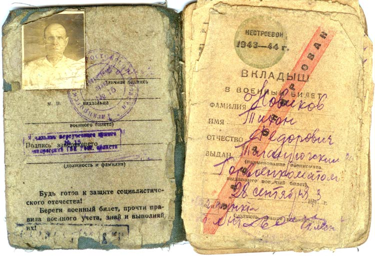 Новиков Тихон Федорович