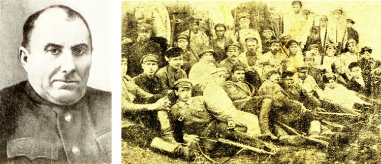 Дмитрий Тертышный. 1918 год. Красногвардейский отряд металлургов Дмитрий Тертышный. 1918 год. Красногвардейский отряд металлургов