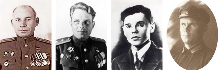 П.Г.Поветкин, М.И.Шевелев, В.И.Ломакин, А.В.Коронец. П.Г.Поветкин, М.И.Шевелев, В.И.Ломакин, А.В.Коронец.