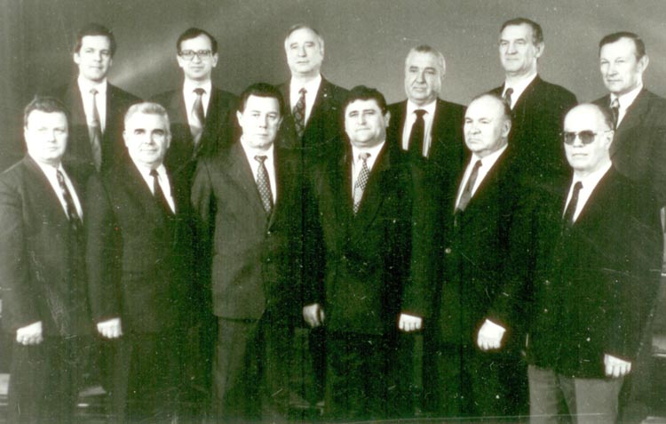 1990-е гг. Руководители заводских подразделений
